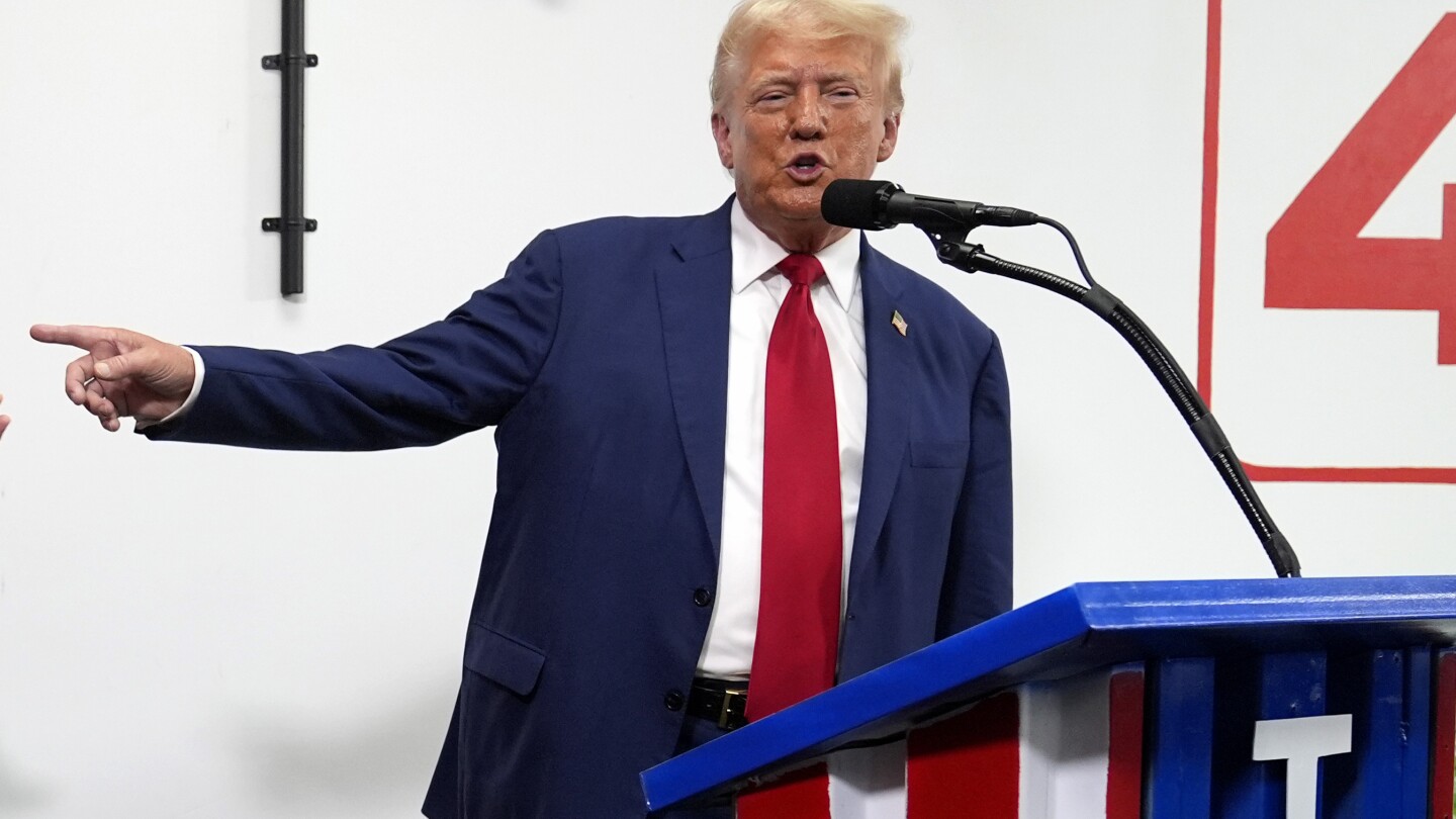 Trump is visiting swing districts in Michigan and Wisconsin as battleground campaigning ramps up