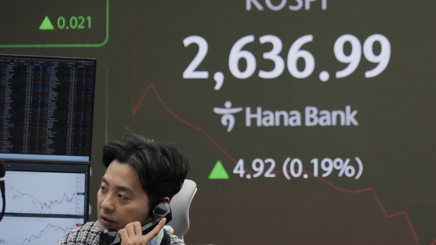 Bangkok AP акциите бяха смесени в Азия във вторник като
