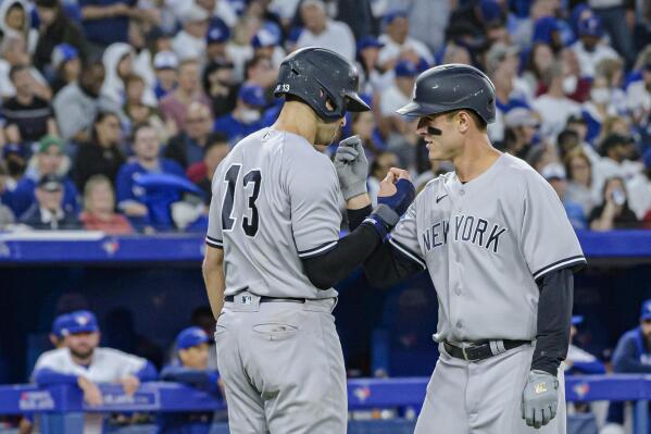 Yankees lineup update: Joey Gallo returns Wednesday vs. Blue Jays