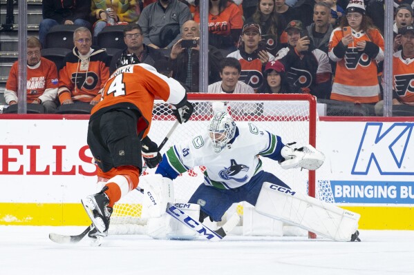 Vancouver Canucks goalie Thatcher Demko makes history in second NHL start