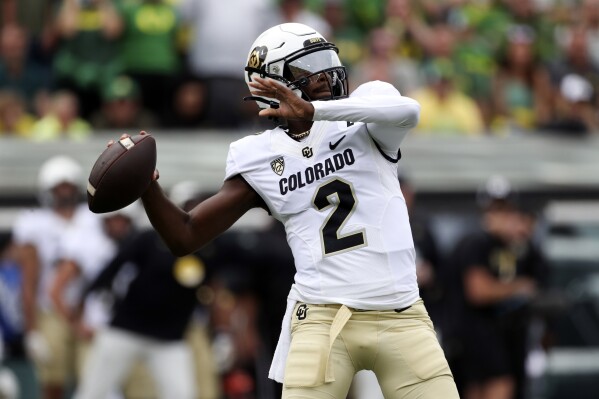 Deion Sanders and No. 19 Colorado facing their first big test against No.  10 Oregon and Bo Nix - OPB