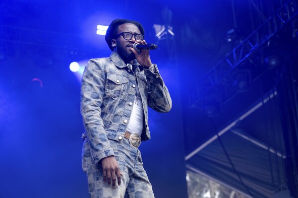 FILE - Shaboozey performs at Outside Lands Music Festival on Friday, Aug. 9, 2024, in San Francisco, Calif. (Photo by Amy Harris/Invision/AP, File)