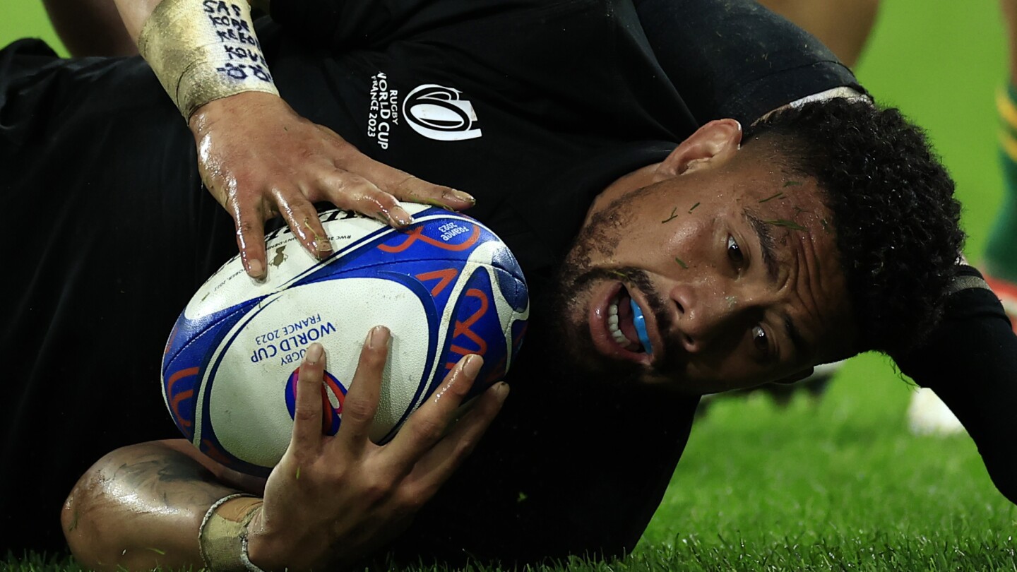 All Blacks No. 8 Ardie Savea is men's world rugby player of the year