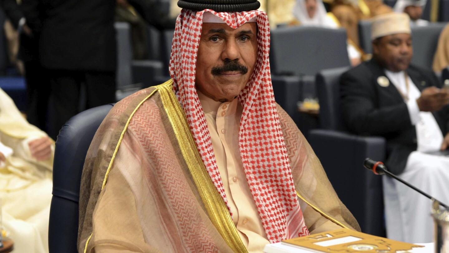 O Emir do Kuwait, Xeque Nawaf Al-Ahmad Al-Sabah, morreu aos 86 anos