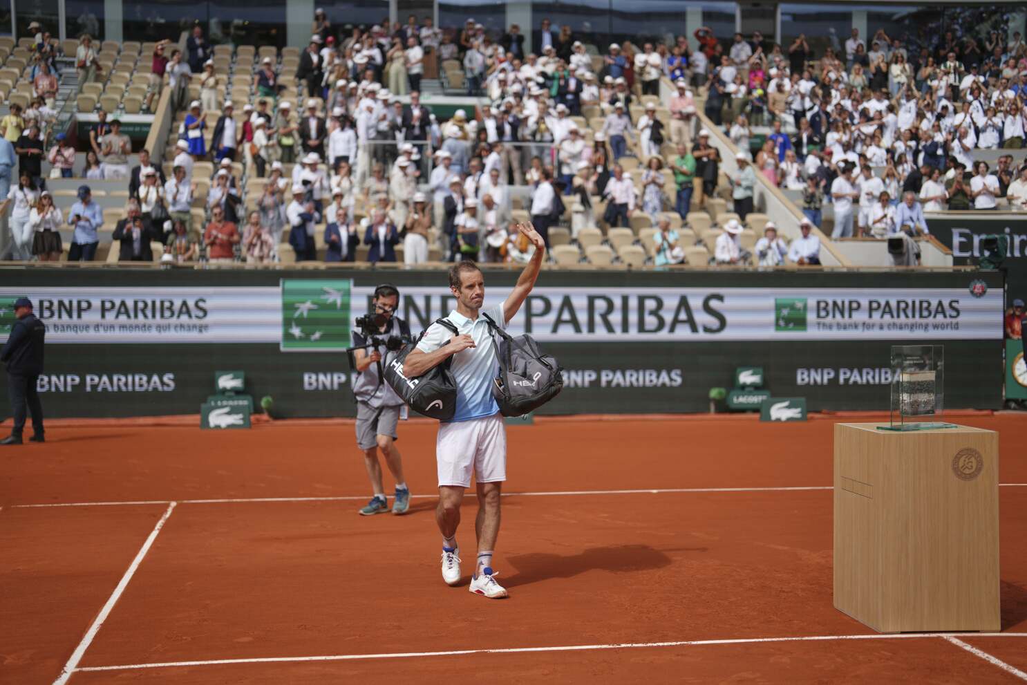 Richard Gasquet ends 23-year career after loss to Jannik Sinner at French Open