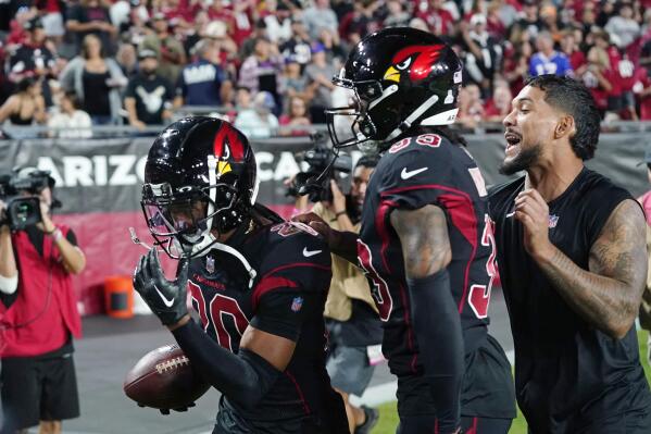 Cardinals use two pick-6s in first half to down Saints 42-34