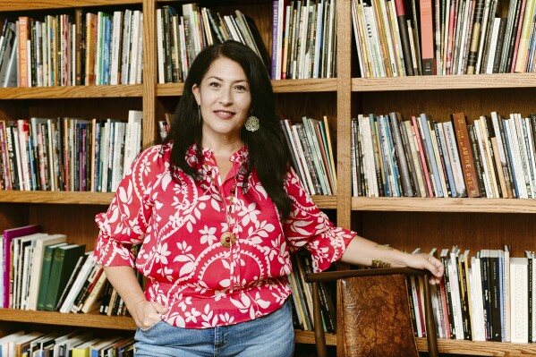 This undated photo provided by the John D. and Catherine T. MacArthur Foundation shows 2023 MacArthur Fellow Ada Limón. Limon is the current U.S. poet laureate. The John D. and Catherine T. MacArthur Foundation announced the 2023 class of fellows, often known as recipients of the "genius grant" on Wednesday, Oct. 4, 2023. (John D. and Catherine T. MacArthur Foundation via AP Photo)