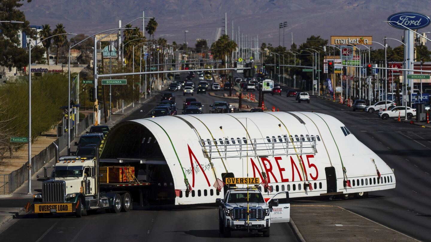Burning Man art plane gets a new life as a Las Vegas party venue