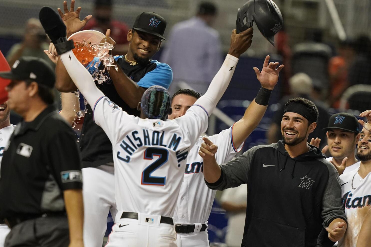 WATCH: Nationals' Josh Rogers mocks Marlins' Jazz Chisholm with