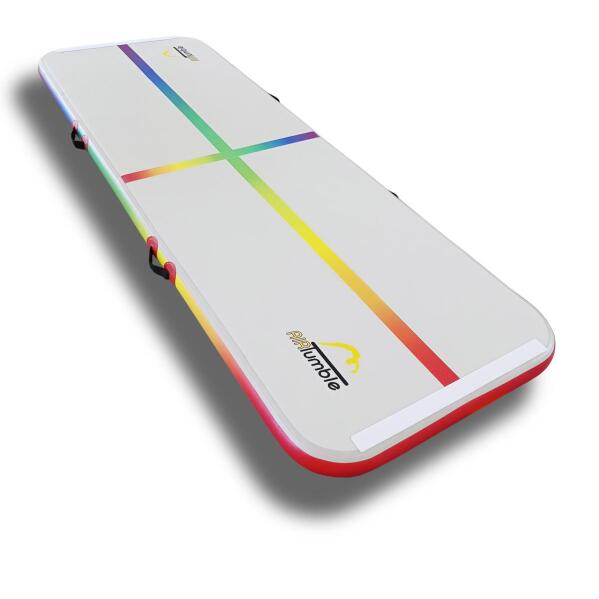 Rainbow coloured Airtrack