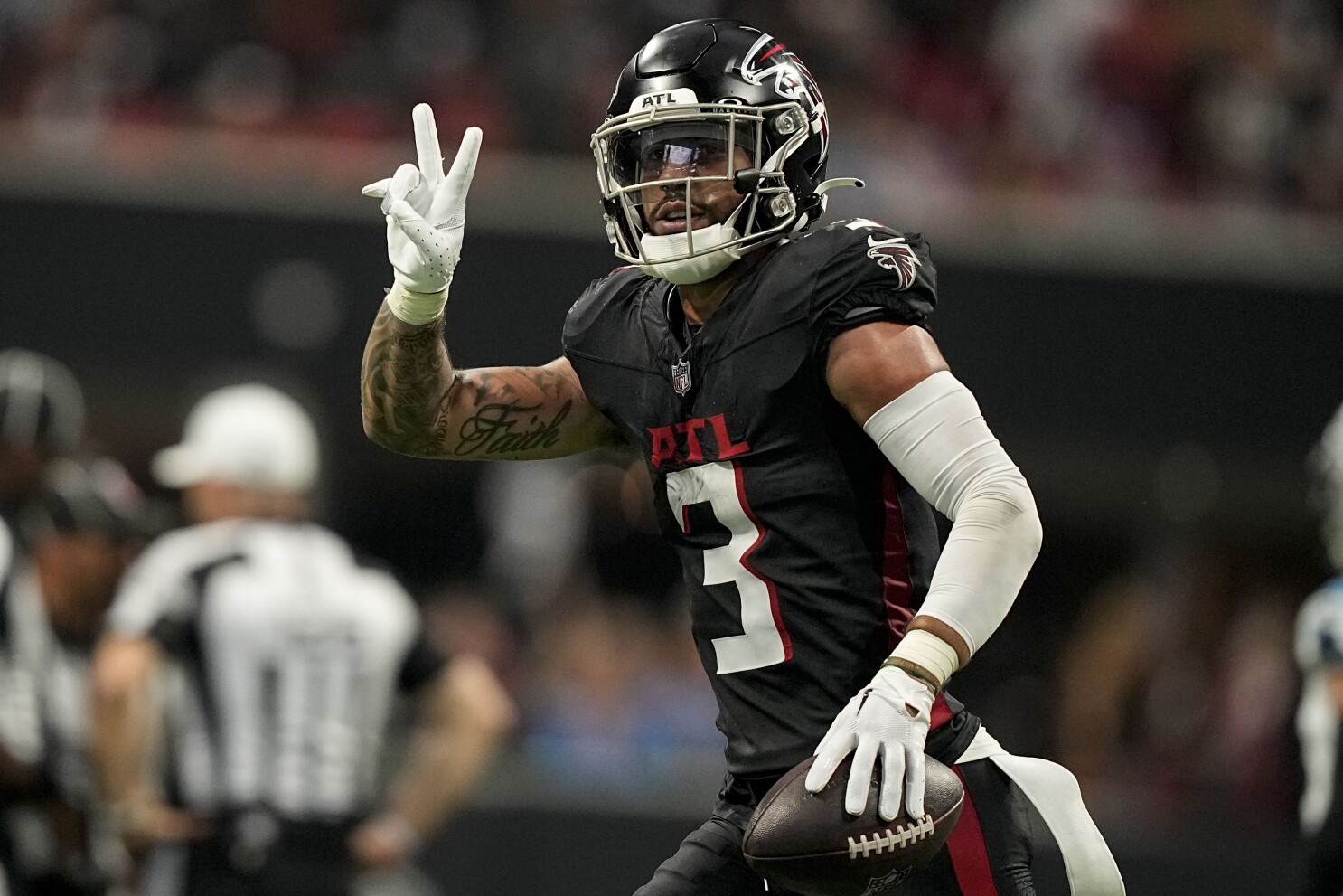 Jessie Bates III had 'a great time' in Falcons win over Panthers
