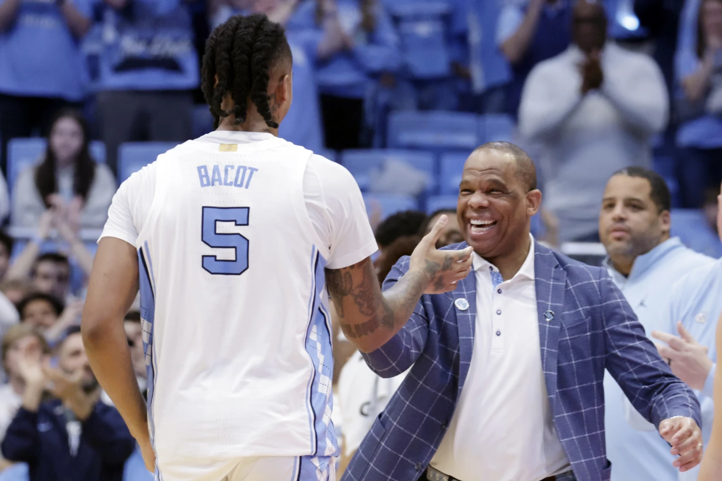 Armando Bacot shows perimeter strength, plenty of emotion on senior night