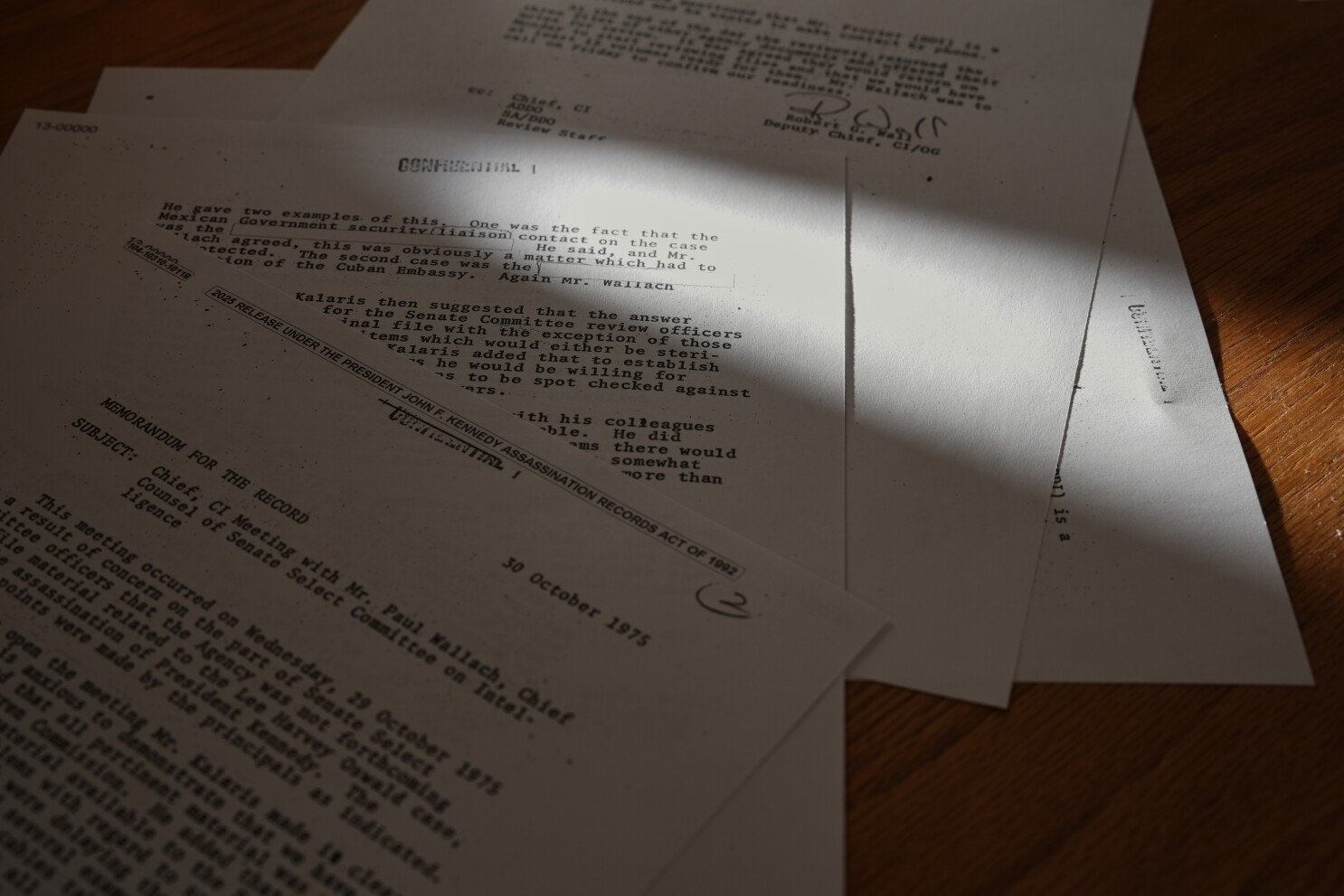 People named in JFK assassination documents are not happy their personal information was released
