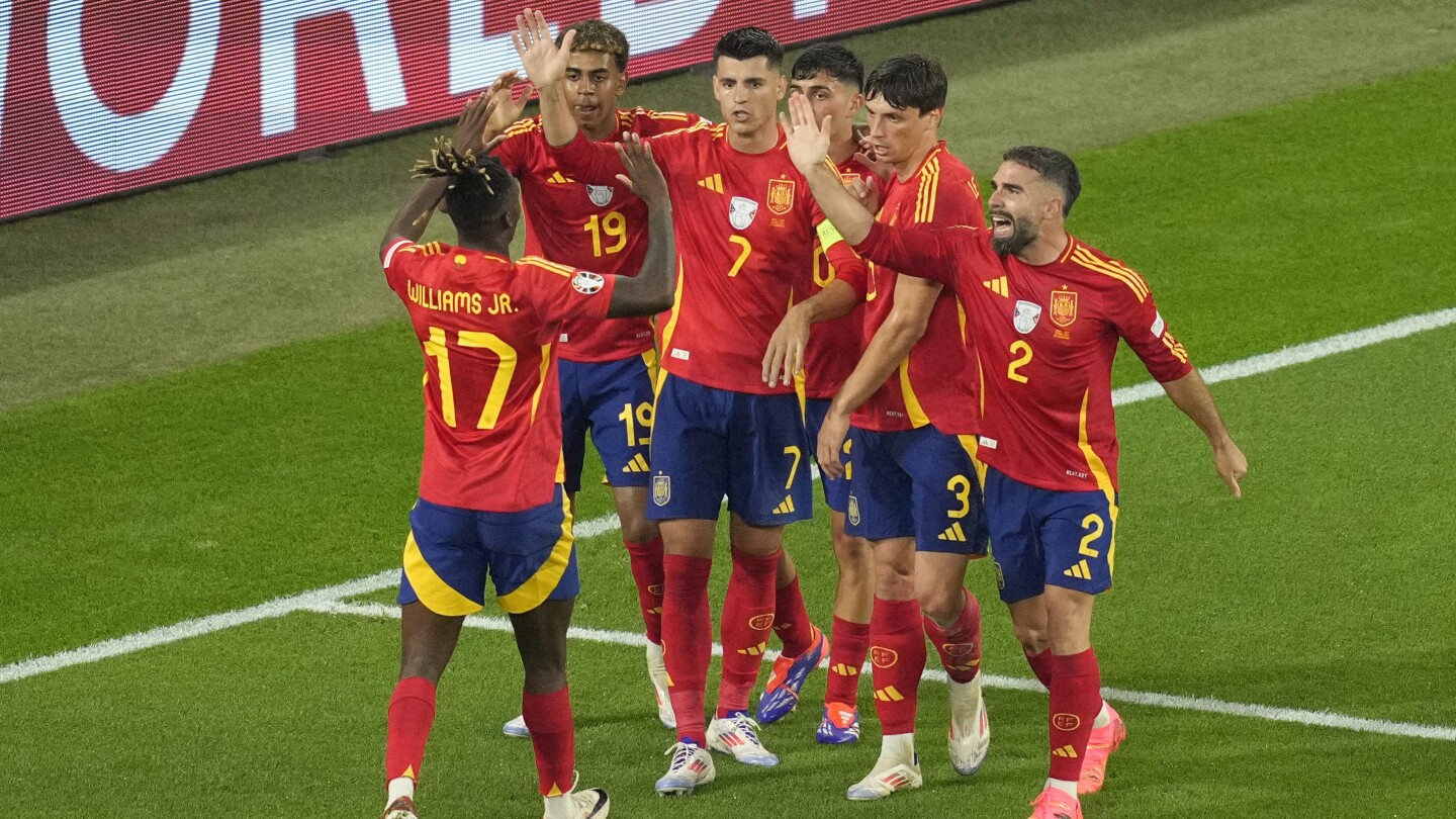 Испания напредва към елиминационния кръг на Евро 2024 с категорична победа над защитаващия титлата си Италия