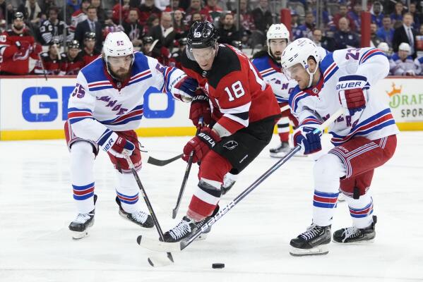 Rangers use power play to dominate Devils in Game 2 as series