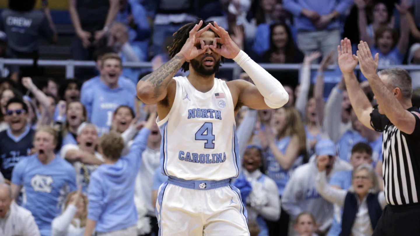 Historic greatness and oddities as RJ Davis’ career night helps Tar Heels beat Miami