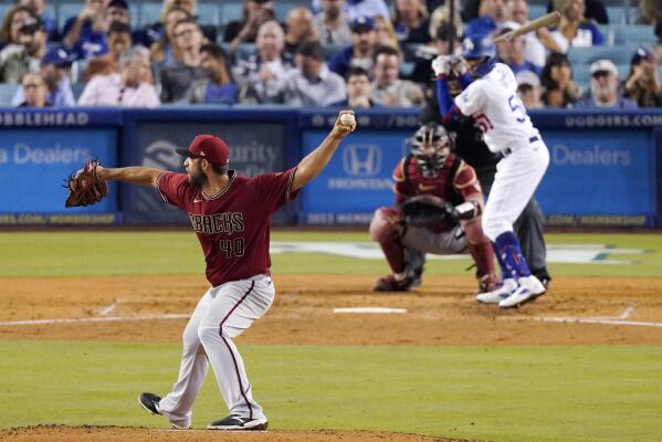 Diamondbacks pitcher Madison Bumgarner has been quietly competing