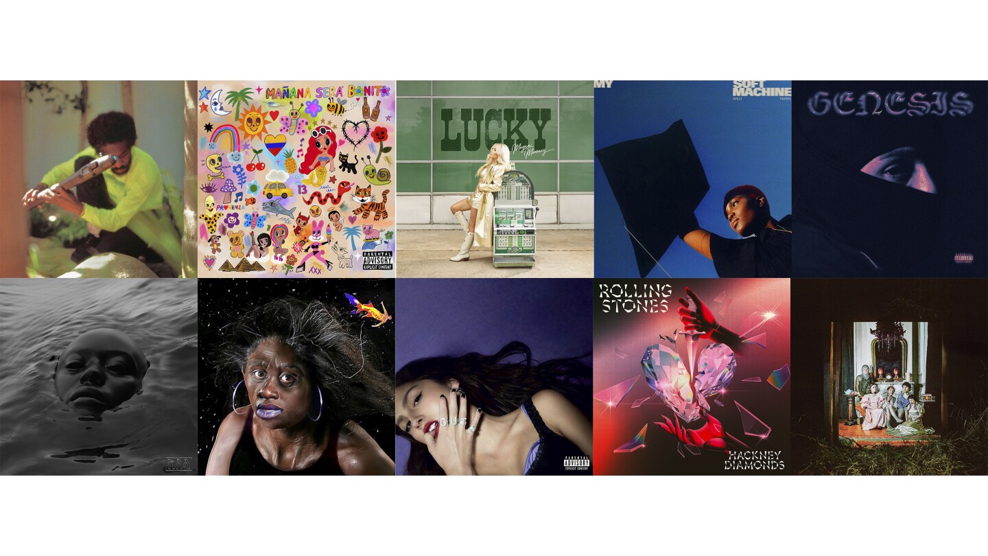 Най-добрите албуми на AP за 2023 г.: Музика от Оливия Родриго, Песо Плума, Ролинг Стоунс и други