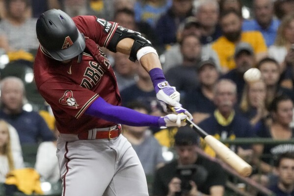 Diamondbacks erase early deficit again and beat Brewers 5-2 to