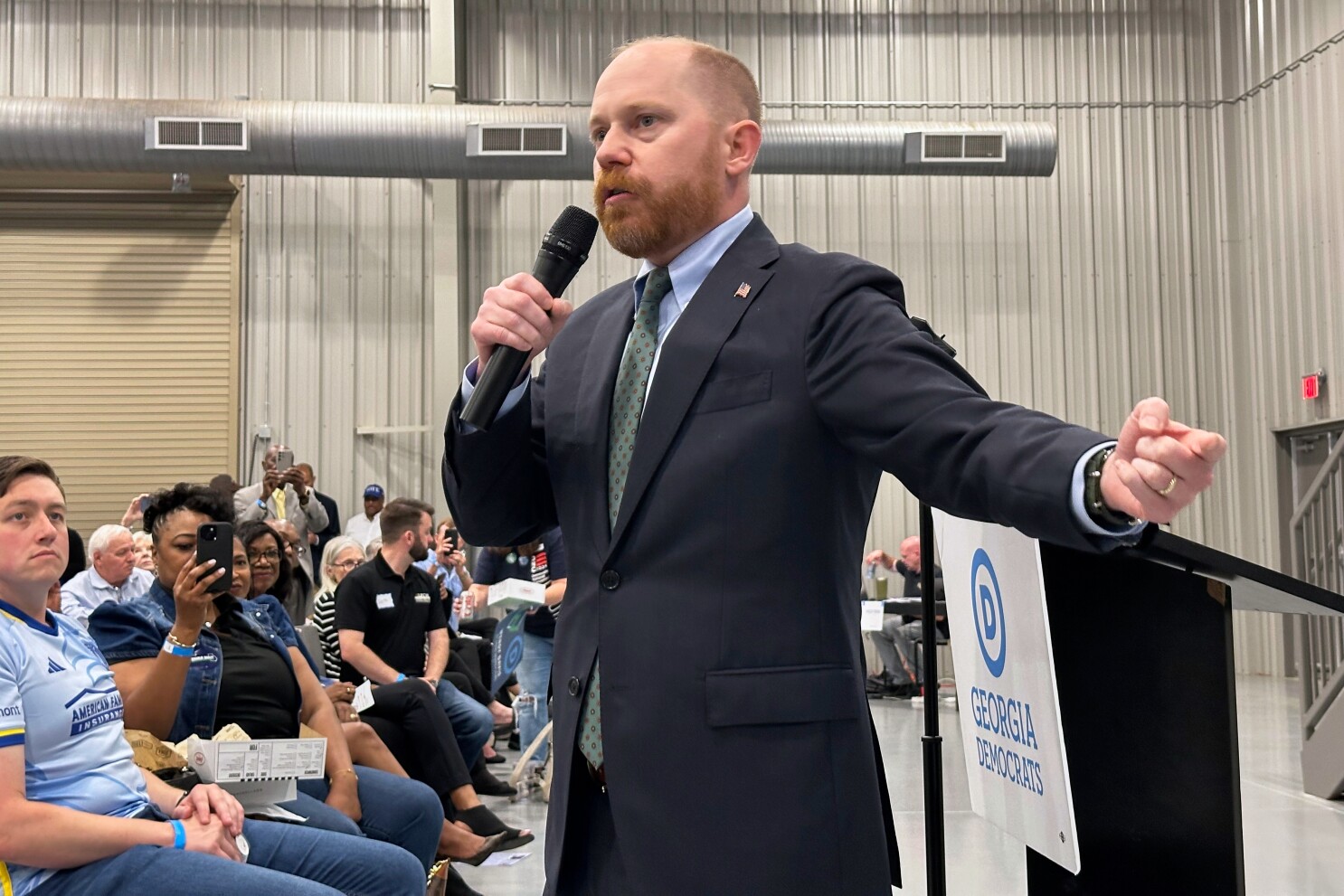 Newly elected chair of Georgia Democrats says party hasn't been fighting enough