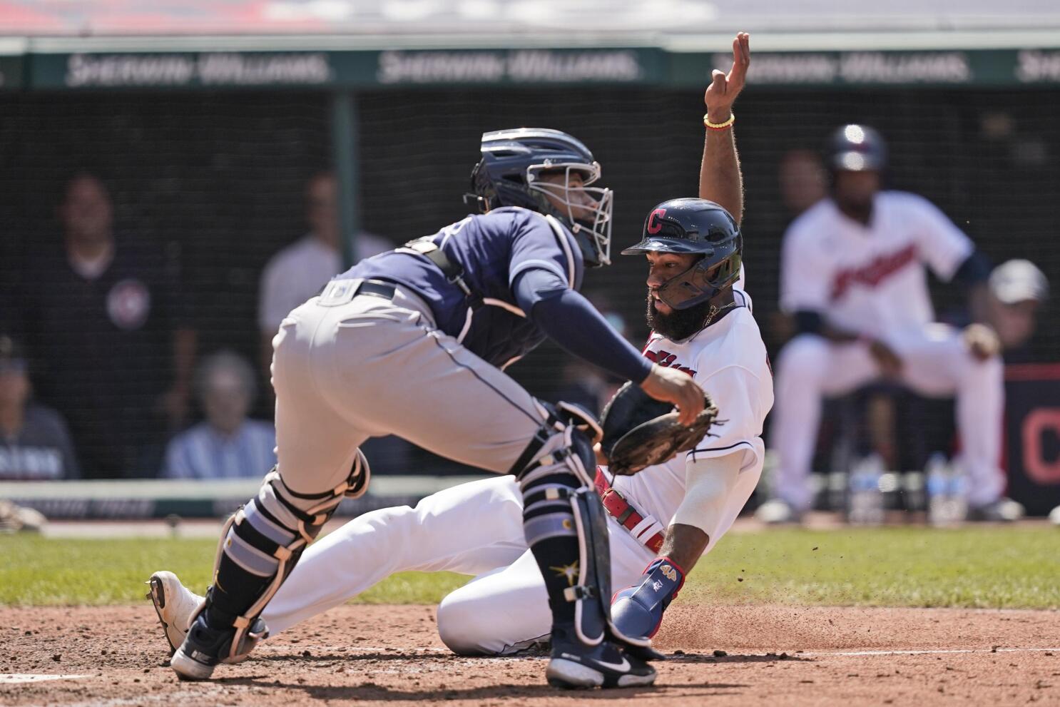Franmil Reyes ahead of schedule in rehab from oblique strain?