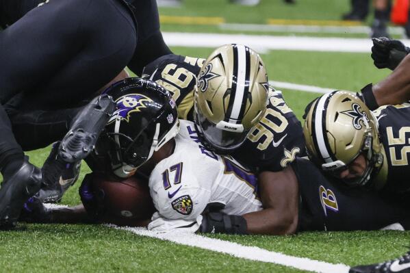 Baltimore Ravens 27-13 New Orleans Saints: Kenyan Drake rushes for