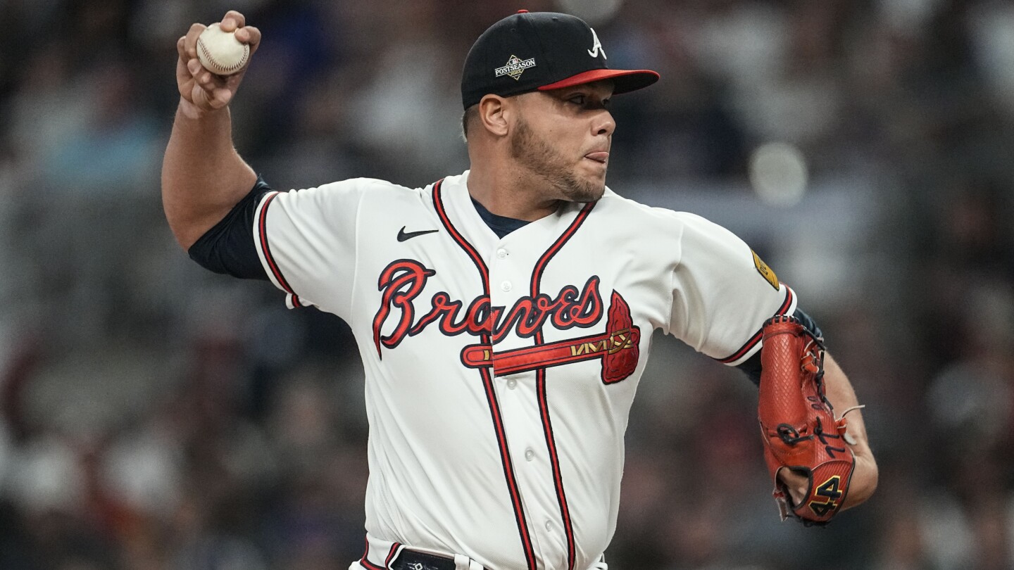 Braves re-sign pitcher Jiménez to a $26 million, three-year contract,  further bolstering bullpen | AP News