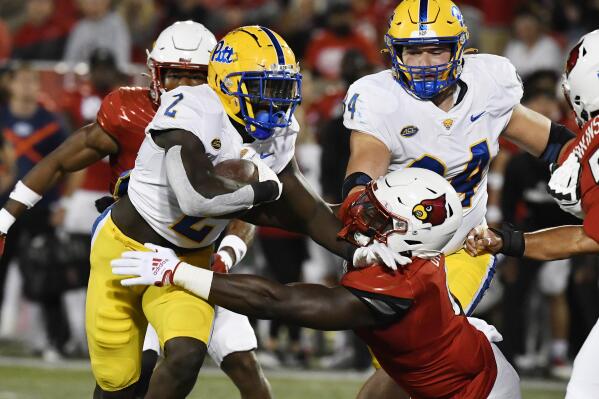 LOUISVILLE, KY - OCTOBER 22: A Louisville helmet sits on the