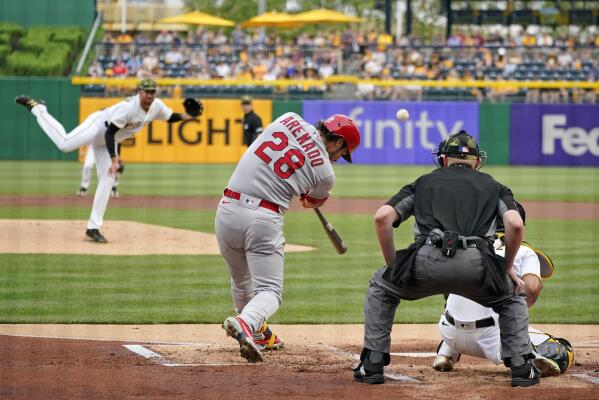 Molina makes tag at home plate in his spring opener