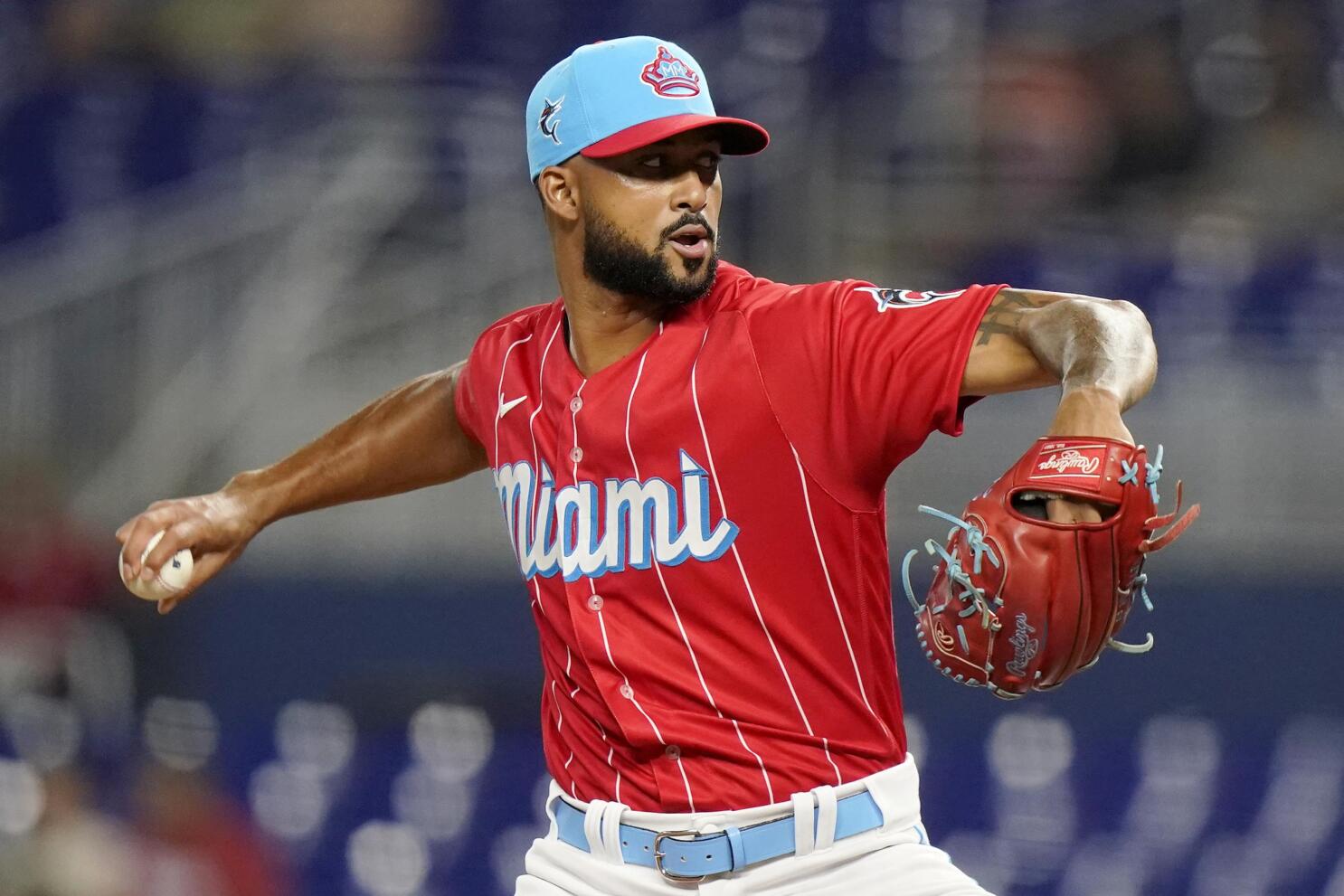 Alcantara retires last 20 batters, Marlins beat Nats 8-2