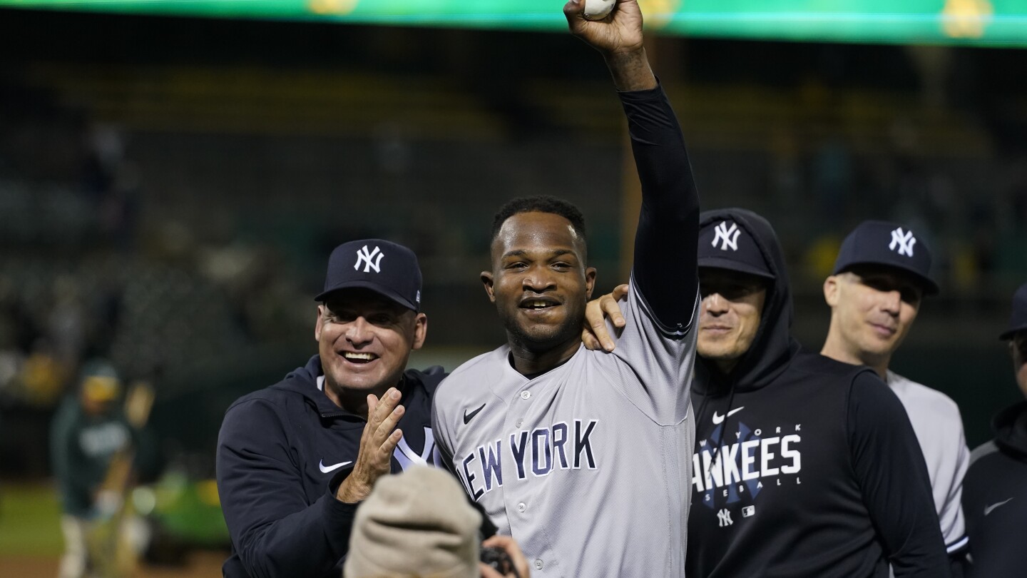 Domingo German of Yankees Throws First Perfect Game Since 2012 - The New  York Times