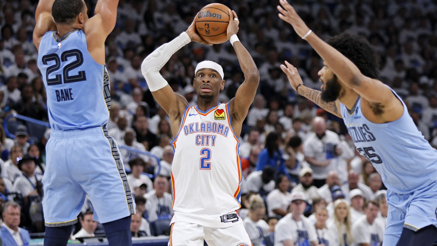 Оклахома Сити AP The Oklahoma City Thunder Indiana Pacers и