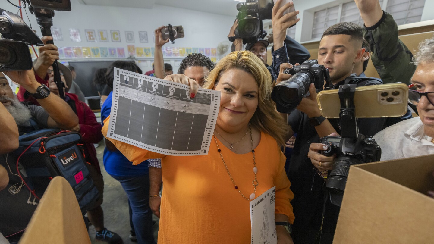 Jenniffer González of Puerto Rico's prostatehood party edges ahead in