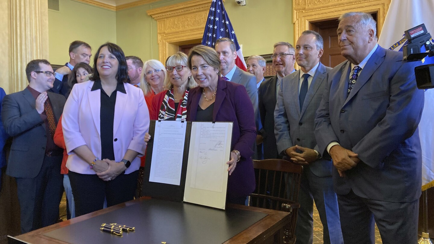 Massachusetts governor signs tax relief package that will top  billion when fully phased in