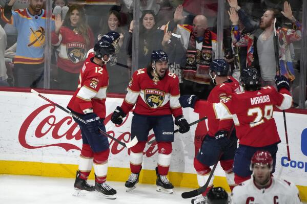 Florida Panthers' Ryan Lomberg out for rest of series against Boston Bruins  with upper-body injury
