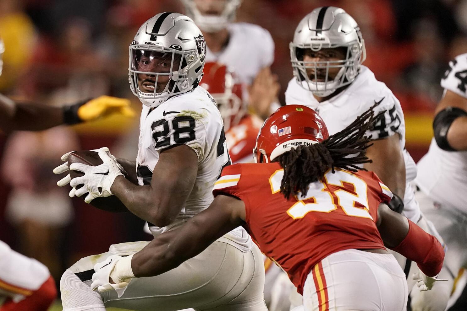 Oakland Raiders 31, Kansas City Chiefs 30, Oct. 19