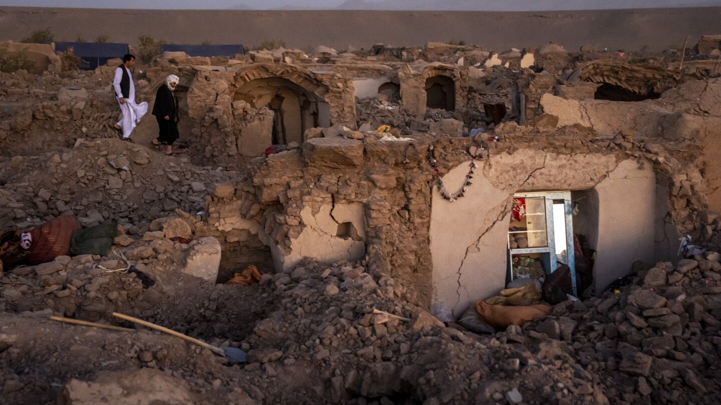 ЗИНДА ДЖАН, Афганистан (AP) — Земетресение с магнитуд 6,3 на