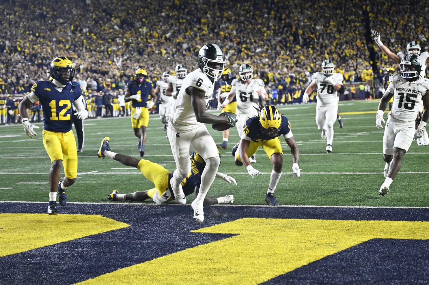 Michigan State's Nick Marsh turned down more money from other schools to stay