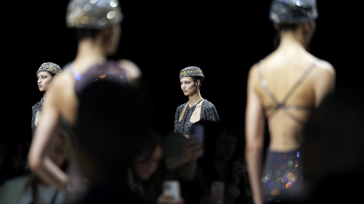 Giorgio Armani's latest collection plumbs roots of 50-year-old brand in intimate salon setting