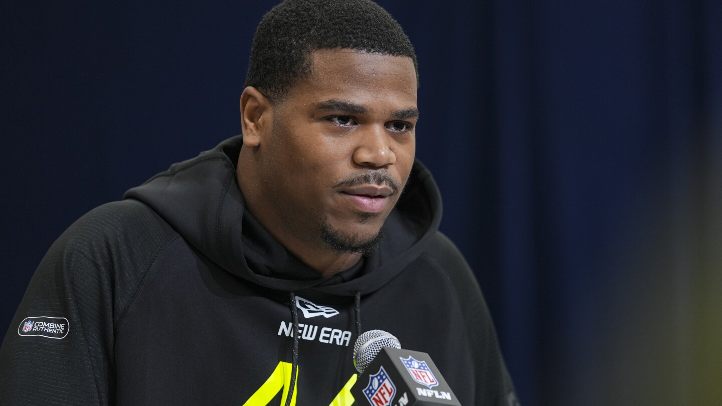 Defensive end Abdul Carter says he’s the best player in NFL 2025 draft class
