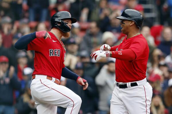 Red Sox reveal why Rafael Devers kept dropping his bat during the