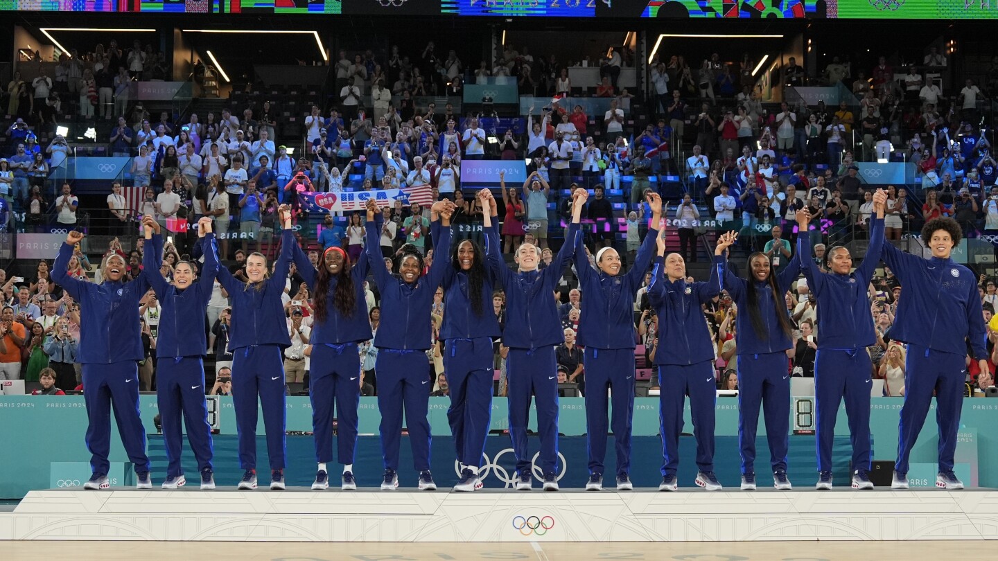 A’ja Wilson and the US women beat France to win their eighth consecutive Olympic gold medal in basketball