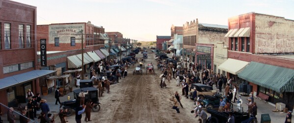 This image released by Apple TV+ shows a scene from 