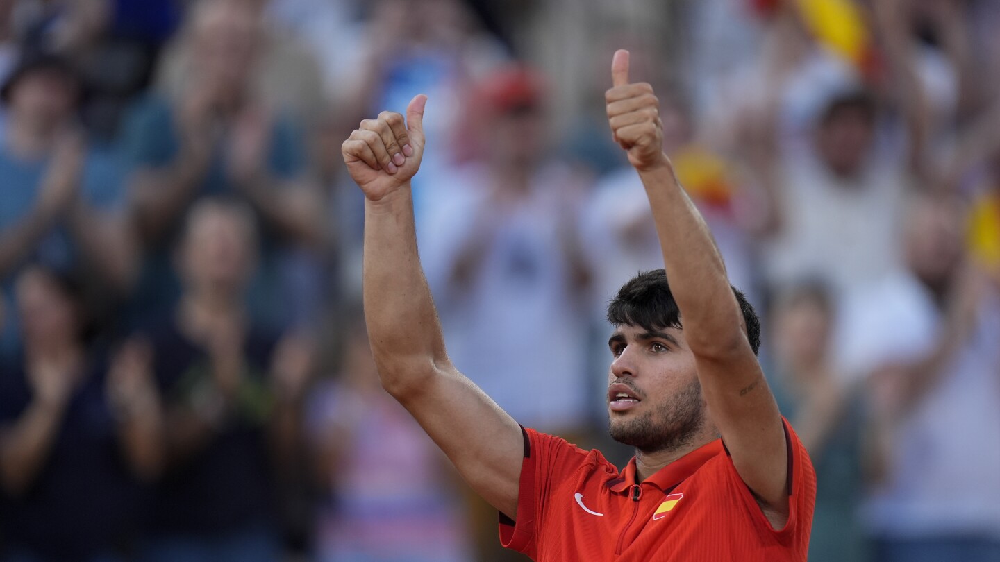 Tennis olympique : Carlos Alcaraz souffre d’un problème musculaire à l’aine depuis Wimbledon