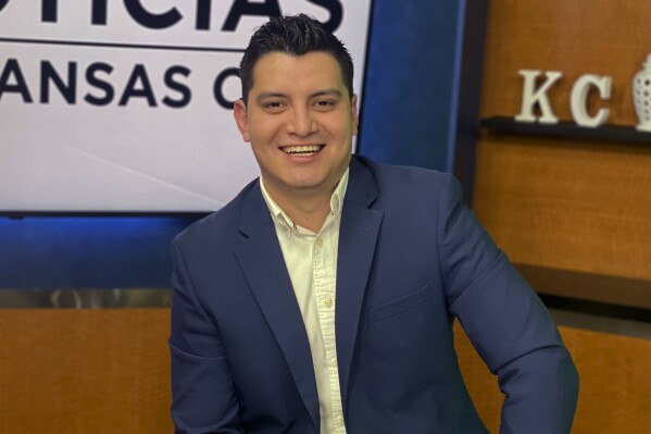 This photo provided by Telemundo Kansas City shows television reporter Adan Manzano, a 27-year-old anchor and reporter for Telemundo in Kansas City, Missouri, who was found dead in his hotel room in the New Orleans suburb of Kenner during Super Bowl week. (Telemundo Kansas City via AP, File)