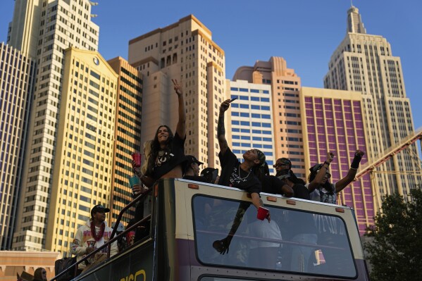 Las Vegas Aces announce details on championship parade, Aces