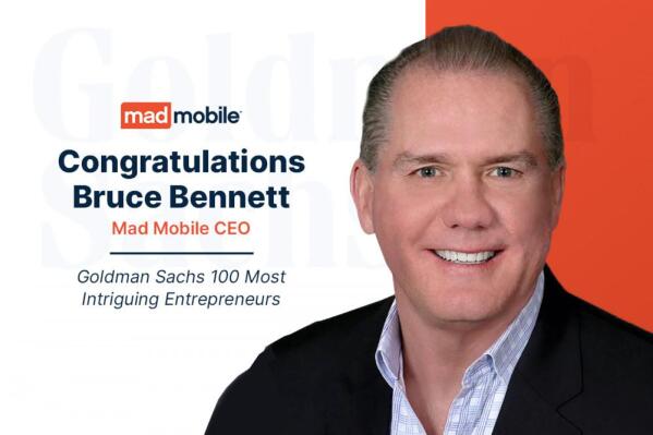 Mad Mobile Honored by Goldman Sachs for Entrepreneurship