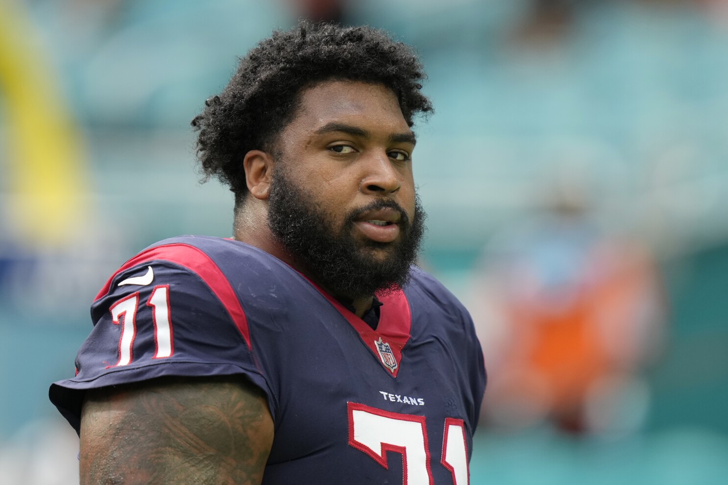 Houston Texans: Tytus Howard's status against the Pats remains uncertain