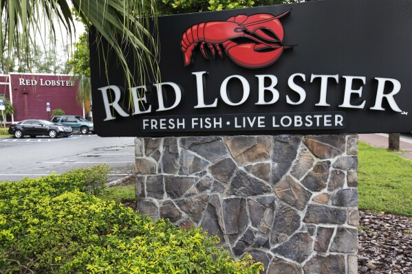 FILE - A Red Lobster restaurant is shown Sept.13, 2016, in North Miami, Fla. It was announced the week of May 13, 2024, that dozens of Red Lobster locations across the U.S. are now on the chopping block. (AP Photo/Wilfredo Lee, File)