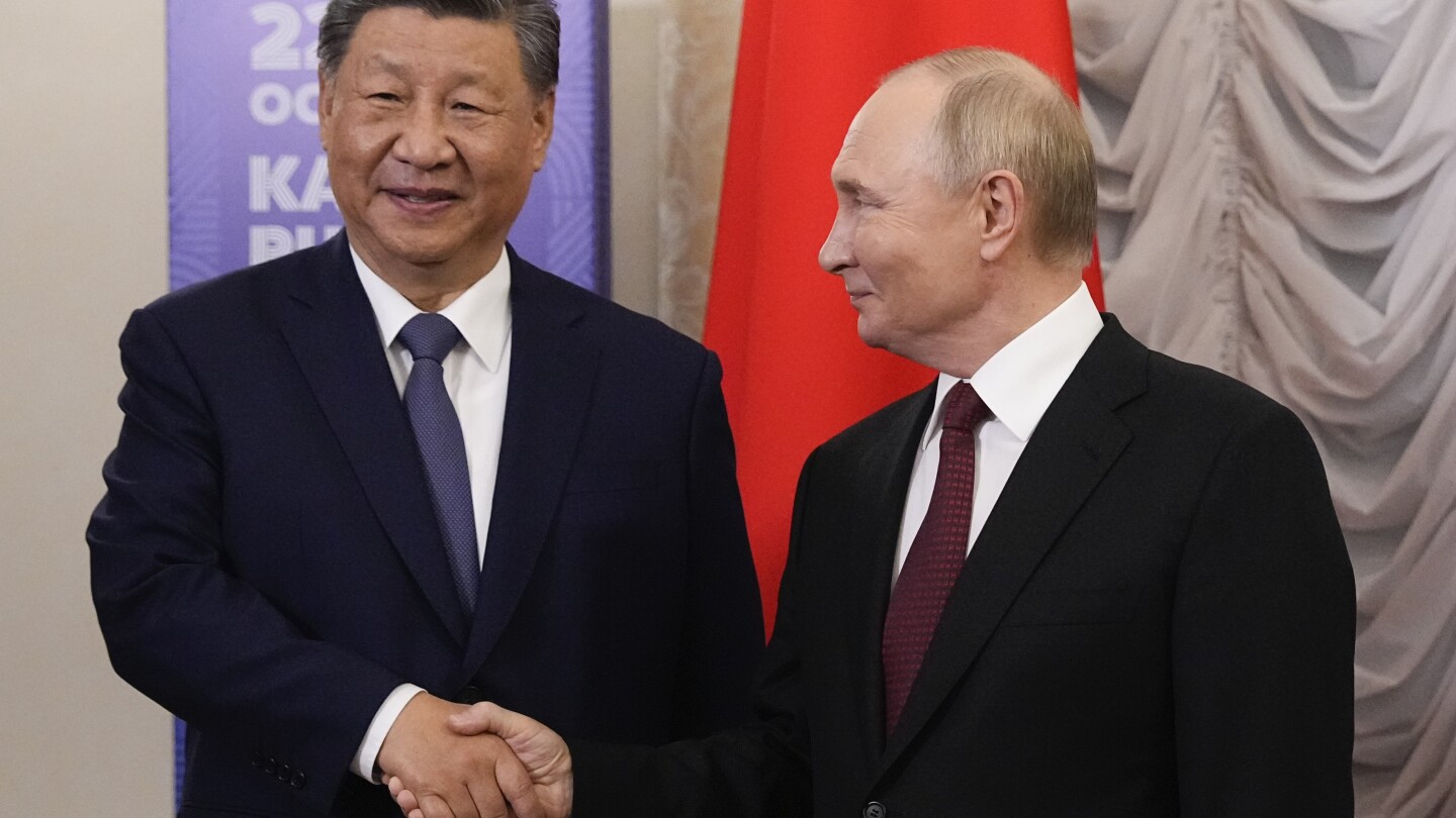 Putin is hosting leaders of the Global South at a BRICS summit aimed at counterbalancing Western influence